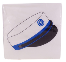 Servietter 20 stk. med blå hue 